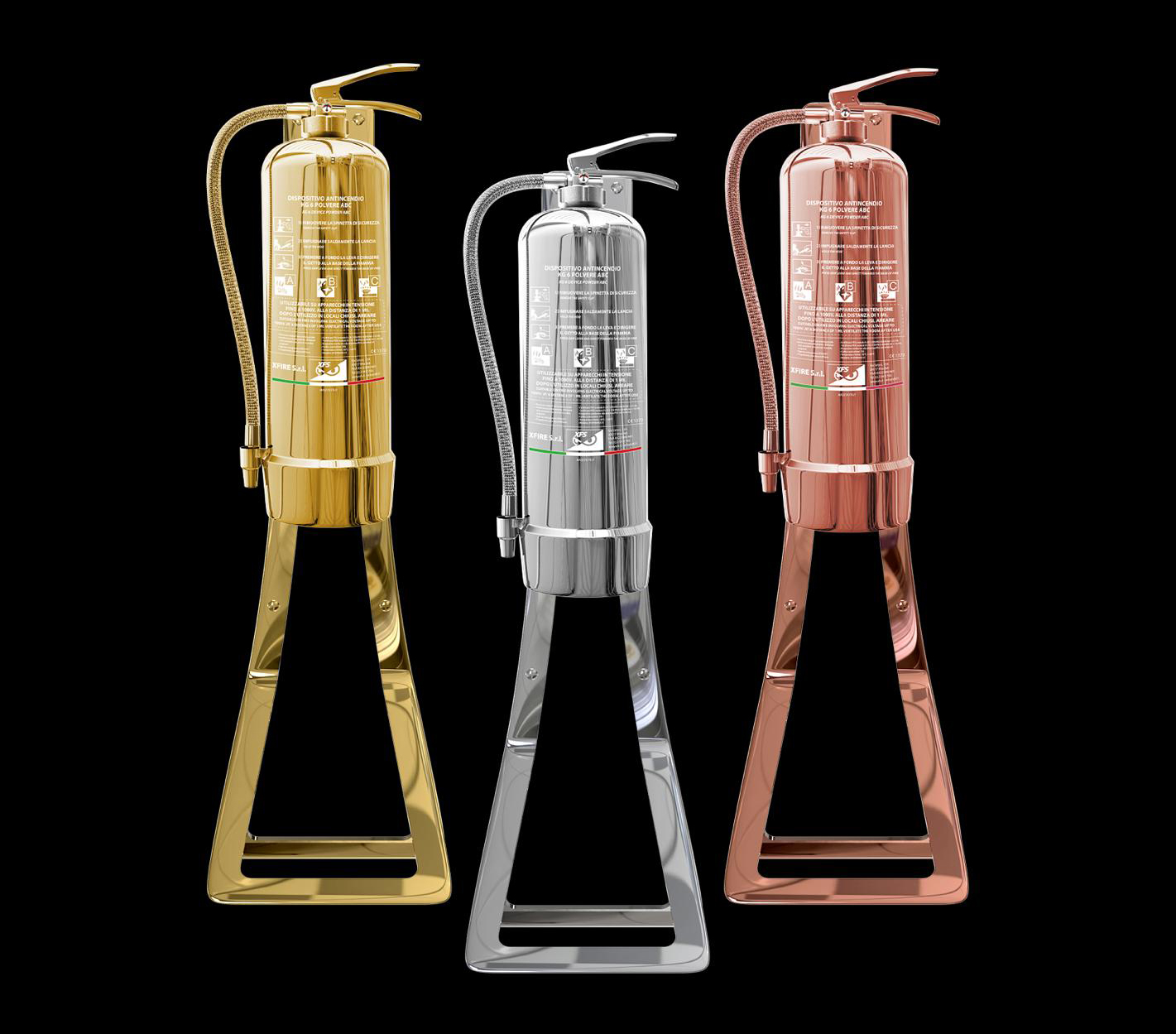Estintori di design